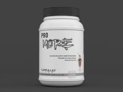 Protein Powder 3D model 186