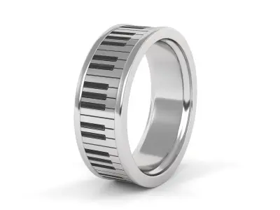 Ring Silver 3D model