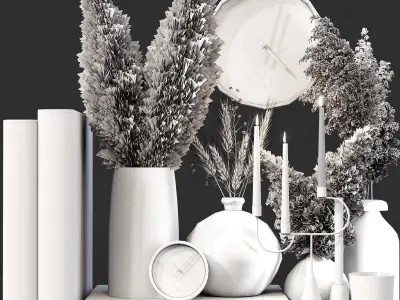 Decorative Set 091 3D model
