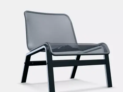 NOLMYRA Easy chair Low-poly 3D model