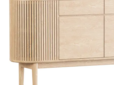 Ercol Siena Sideboard 3D model