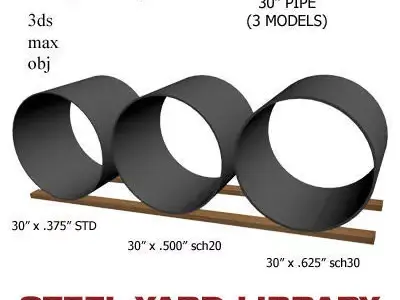 30in Pipe 3D model
