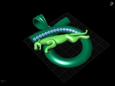 panther 3D print model