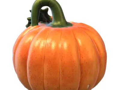 Halloween Pumpkin  Pack Cute  Low-poly 3D model