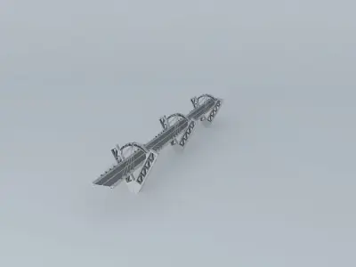 Bridge ZKM Free 3D model
