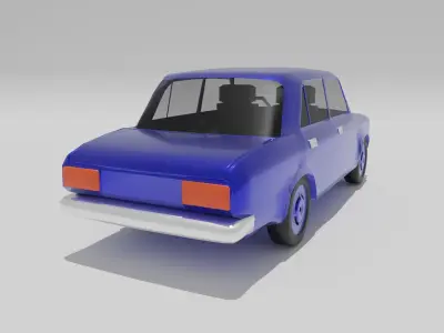 VAZ 2107 3D model