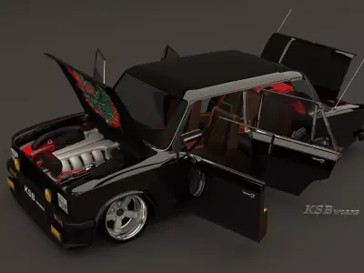 Tofas serce swap tuning 3D model
