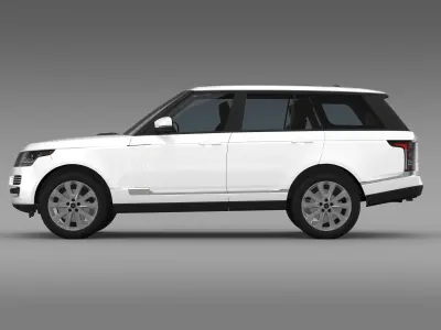 Range Rover Vogue SE TDV6 L405 3D model