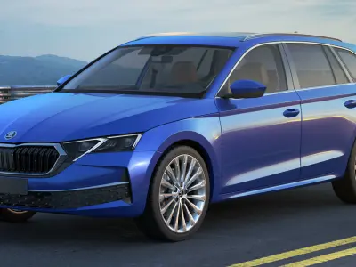 Skoda Octavia Combi 2025 3D model