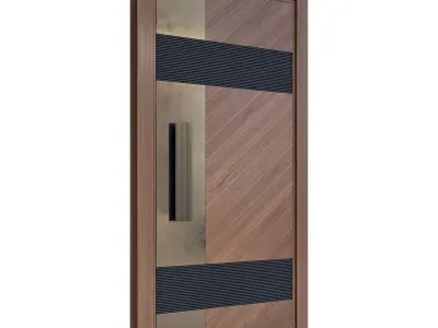 Door luxury 3D model