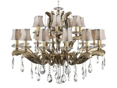 699218 Battitura Osgona Chandelier 3D model