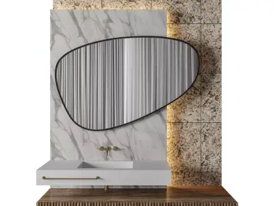 Luxury Bathroom 37 3D model