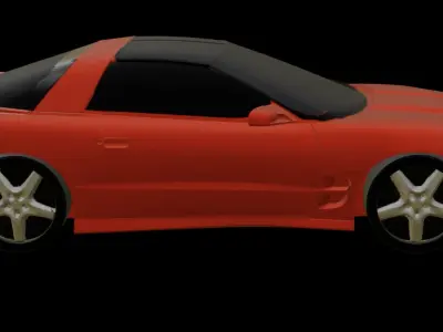 Pontiac Firebird 3D Print Model Ready to Print 3D print model