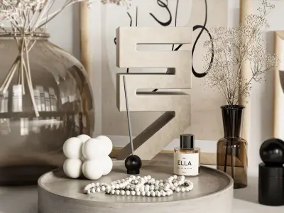 Decorative Set 3D model