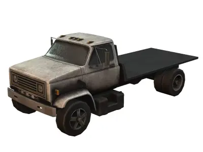 Truck Low-poly 3D model order
