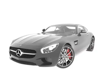 Mercedes-Benz AMG GT 2016 3D Model 3D model