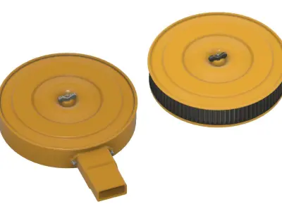 3d printable classic air cleaners for model building 3D print model