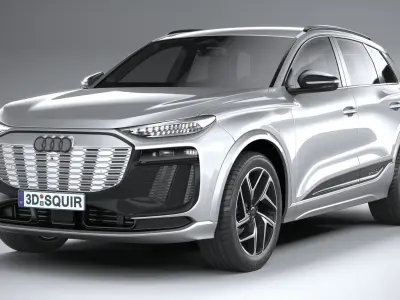 Audi Q6 e-tron 2025 3D model