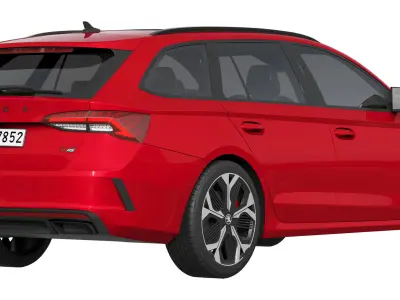 Skoda Octavia RS Combi 2025 3D model