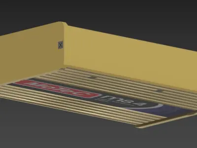 Computer Car MoTeC M84 ECU Low-poly 3D model