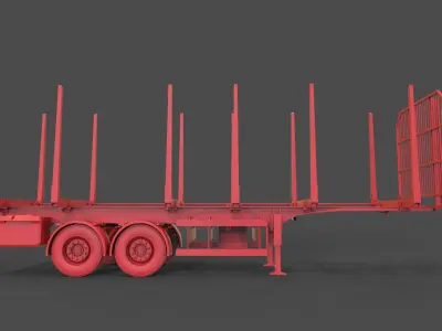Trailer mod22 3D print model