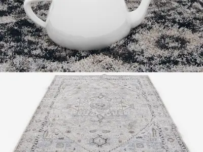 Rugs No 675 Low-poly 3D model