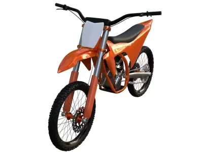 motorcycle dirt bike 3D model