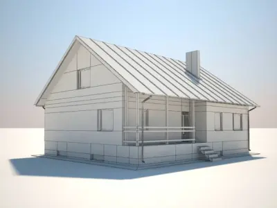 Free house 03 Free 3D model