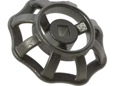 Gate Valve Handle Wheel 3D print model