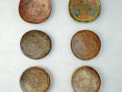 Tribal Wood Decor Collection