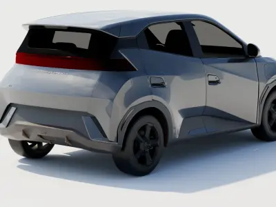 byd seagull Low-poly 3D model