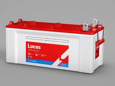 Lucas Appliance Battery 3D model