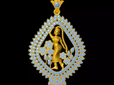Buddha Necklaces 3D print model