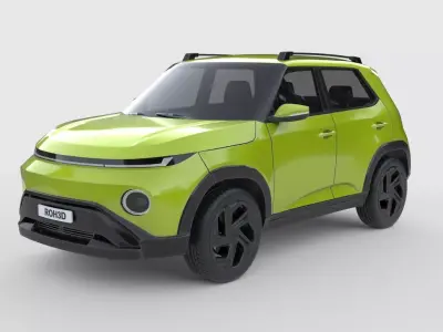 Generic Adventure-Style EV SUV 3D model