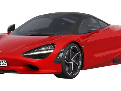 McLaren 750S 3D model