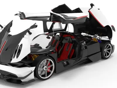 Pagani Huayra BC 3D model