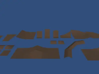 9t5 Low Poly Motocross Low-poly 3D model