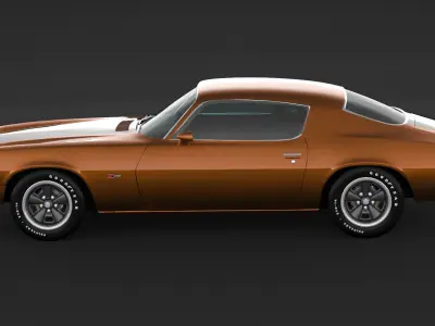 1973 Chevrolet Camaro Z28 3D model