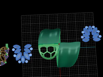 jewelry ring 218 3D print model
