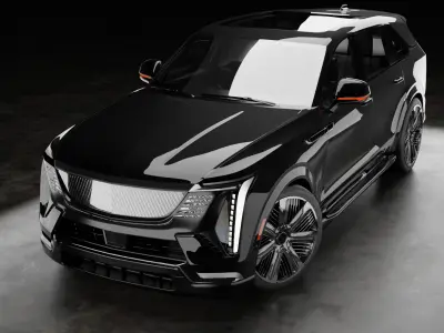 Cadillac-Escalade-iq-2025 With Interior 3D model