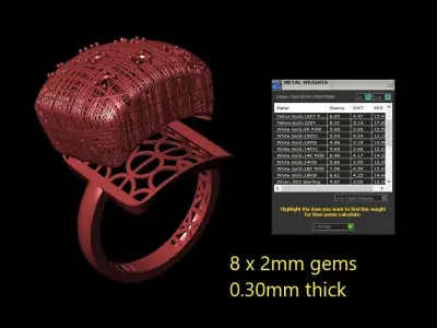 Fusion Ring  3D print model