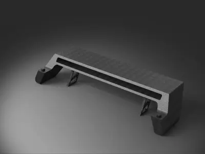 Spoiler rider tuning auto rc  3D model