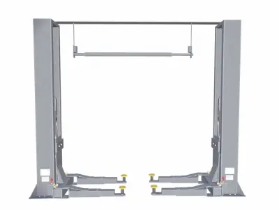 Car Lift Low-poly 3D model