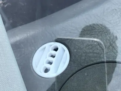 Audi 80 B3 Dash Top Vent with Audi Logo 3D print model