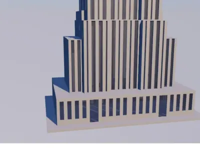 Empire State Building 3D model