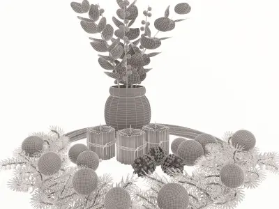 Christmas decor  3D model