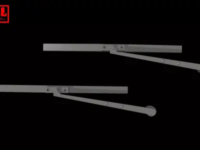 Windshield wipers 003 3D print model