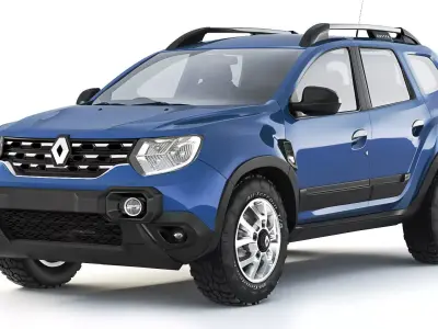 Renault Duster 2021 3D model