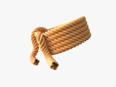 Climbing Rope 3D model