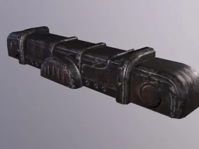 Demo Trim Low-poly 3D model